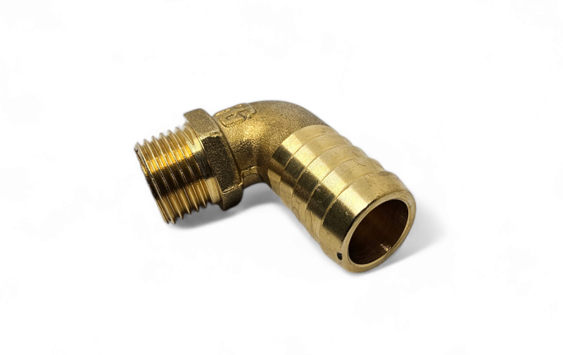 KOLANO MOSIĘŻNE 90 STOPNI 3/8'' X 14 MM