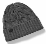 CZAPKA CABLE KNIT BEANIE GRAFITOWA