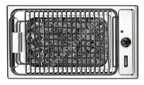 GRILL ELEKTRYCZNY 230V, 50x30 CM,  NIERDZEWNY