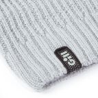 CZAPKA REFLECTIVE KNIT BEANIE SZARA